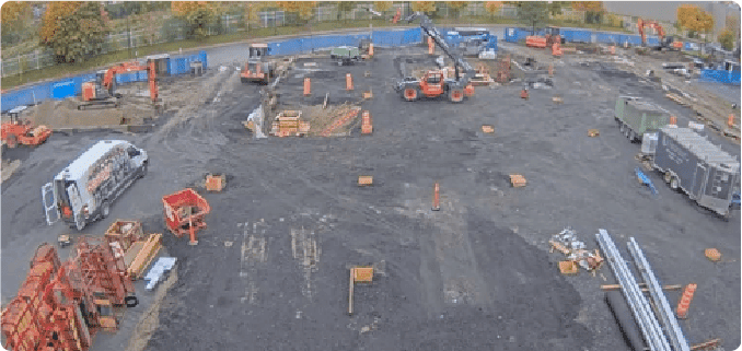 Ground preparation for the new Biologics Manufacturing Centre