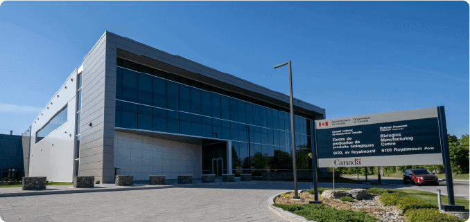 Final construction of the Biological Manufacturing Centre in April of 2023